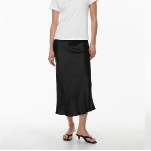 Wilfred Aritzia Slip Silk Mini Skirt